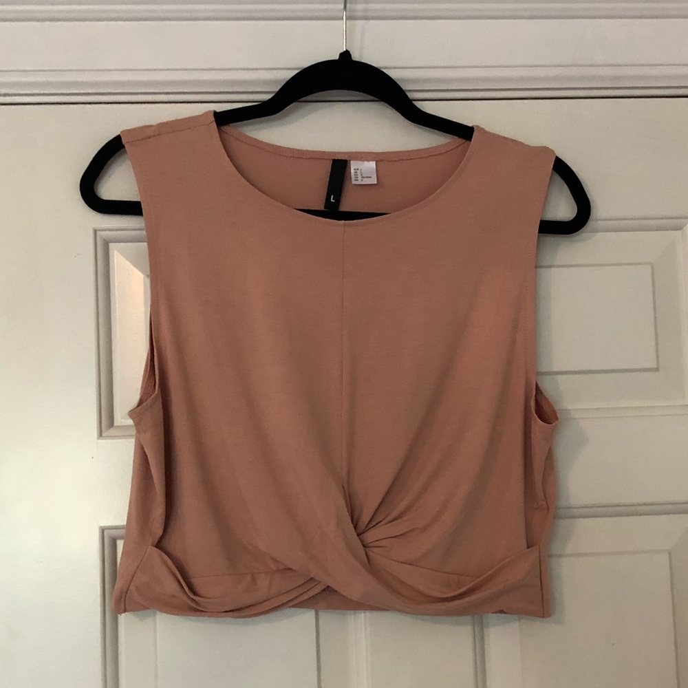 Millennial Pink H&M Crop Top
